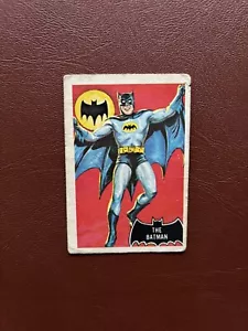 Batman 1966 UK A&BC - Fan Club ROOKIE card #1 - Picture 1 of 2