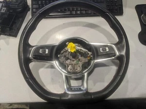 19 20 21 JETTA GLI Leather Sport Steering Wheel Black - Picture 1 of 8