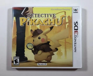 Detective Pikachu (Nintendo 3DS, 2018) Limpio, Completo, ¡Se envía hoy! - Imagen 1 de 11