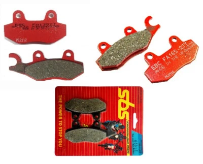 KIT PASTIGLIE FRENO ANTERIORI EBC TT POSTERIORI SBS YAMAHA XTZ 750 1989 1995 - Imagen 1 de 4