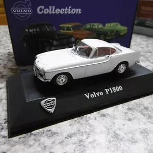 ATLAS EDITIONS VOLVO P1800 COUPE WHITE THE SAINT ROGER MOORE CAR MODEL 1:43 #03 - Picture 1 of 3