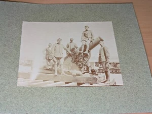 Altes Fotoalbum Militär Artillerie mit Stück Anfang 20. Jahrhundert - Bild 1 von 3