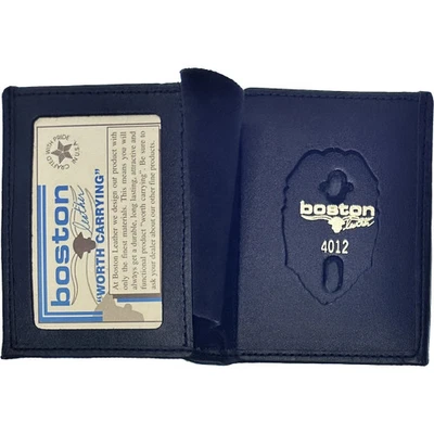 波士顿皮革书籍风格徽章盒:盾形镂空 (100-S-4012) — 第 1/2 张图片