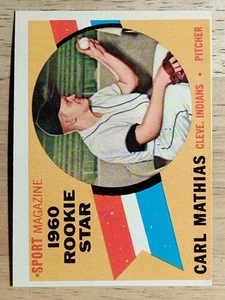1960 Topps #139 Carl Mathias RS RC (EX) - Bild 1 von 2