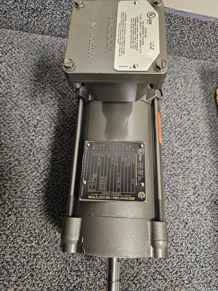 Baldor motor D72108270 - Image 1 of 4