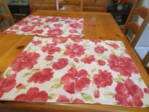 2er Set Vintage Laura Ashley Kissenbezüge Standardgröße Lg tropische Blumen - Bild 1 von 12