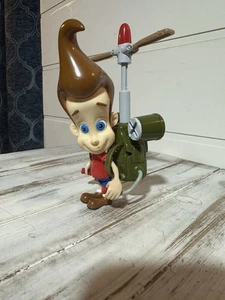 Jimmy Neutron Action Figur Rucksack Propeller Spielzeug Nickelodeon Vintage 2002 - Bild 1 von 5