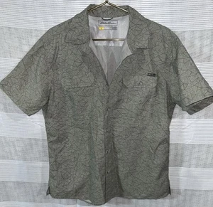 Eddie Bauer Mountain Hemd Kurzarm Knopfleiste Größe Herren Large 30x25 Salbei - Bild 1 von 5