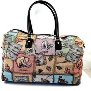 Disney Winnie Puuh XXL Gobelin Weekender Seesack Handgepäck Reisetasche LESEN - Bild 1 von 24