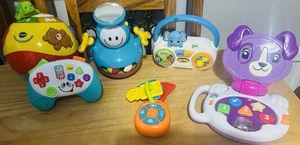 6x Baby Toys Bundle: 6 Months +. LeapFrog, Vtech, ELC, Giggle & Grow, Hapello - Picture 1 of 17