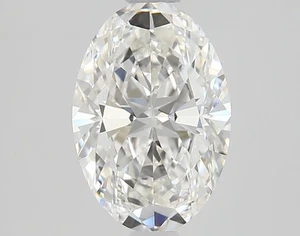 Cert. GIA 1.20 CT Oval Cut Natural Mined Diamond Loose G color VVS1 clarity - Picture 1 of 2