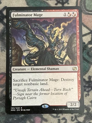 MTG Fulminator Mage Modern Masters 2015 MM2015 (193/249) Regular Rare - Image 1 of 2