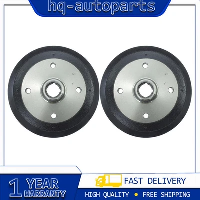 前汽车制动鼓适用于 1967 - 1971 1972 1973 1974 年大众甲壳虫 — 第 1/4 张图片