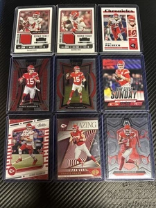 🏈14 Karten Kansas City Chiefs Lot - Patrick Mahomes, Travis Kelce, Rashee Rice RC - Bild 1 von 16