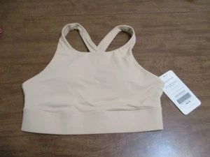 FABLETICS ELLA HIGH IMPACT SPORTS BRA BEIGE SIZE SMALL - Picture 1 of 3