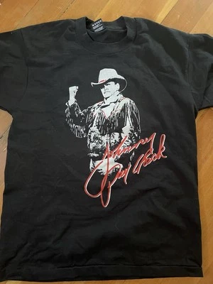 Camiseta Johnny Paycheck Autografiada De Colección Grande Música Country Firmada Rara Foto 1 de 4