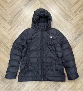 The North Face 550 Full Zip Padded Black Puffer Jacket Women’s XL - Picture 1 of 16