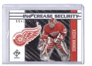Tarjeta de seguridad Dominik Hasek 2003-04 Pacific Private Stock Reserve Aumentar #7 - Imagen 1 de 1