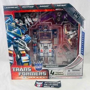Transformers Hasbro Universe G1 Reissue 2009 SDCC Soundwave MISB - Picture 1 of 2