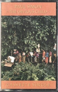 Paul Simon Obvious Child cassette UK Warner Bros. 1990 cassette single W9549C - Picture 1 of 2