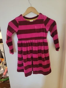 EUC Mini Boden Langarmkleid rosa gestreift - Bild 1 von 3