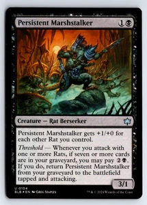 Persistent Marshstalker - Bloomburrow- FOIL - Picture 1 of 2