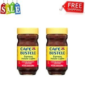 Café Bustelo, Espresso Style Dark Roast Instant Coffee, 7.05 oz - ( Pack of 2 ) - Picture 1 of 12