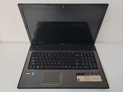 NOTEBOOK ACER ASPIRE 7551 AMD ATHLON P320 DUAL 8GB RAM 500GB HD WIN10 WEBCAM - Immagine 1 di 4