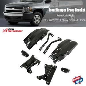 GM1066180 GM1067180 Front Bumper Brace Bracket For 07-2013 Chevy Silverado 1500 - Picture 1 of 19