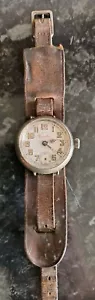 Antique West End watch Co Queen Annie Military trench watch - rare - Working - Picture 1 of 14
