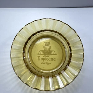 Vintage Hotel Tropicana Casino Las Vegas Nevada Glass Ashtray   1545 - Picture 1 of 7