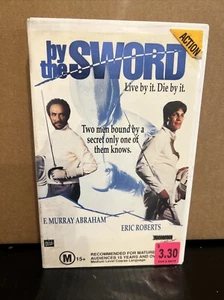 BY THE SWORD - F. MURRAY ABRAHAM & ERIC ROBERTS - RARE 1992 PALACE VHS VIDEO B2 - Picture 1 of 3