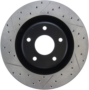 StopTech 127.62085R Select Sport Cross-Drilled And Slotted Disc Brake Rotor - Picture 1 of 4