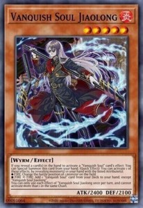 YUGIOH Age of Overlord - Vanquish Soul Jiaolong Ultra 1st AGOV-EN018 NM