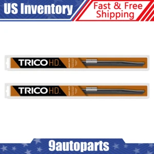 Windshield Wiper Blade Front 2x Of For Freightliner Classic - Picture 1 of 4
