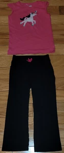 Girls Outfit Jumping Beans Pink Size 6 and Size 7 Pants - Picture 1 of 4