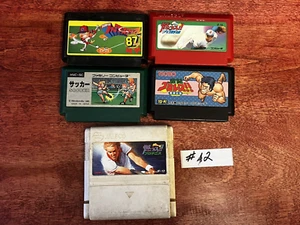 Lot of 5 Famicom Cartridges Japan Import Canadian Seller Ref: A2 - Imagen 1 de 1