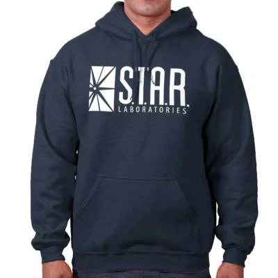 Comic Book Superhero Scientist Laboratory Hoodie Hooded Sweatshirt Men Women - Image 1 of 4