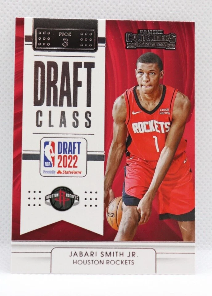 2022-23 Panini Contenders #4 Jabari Smith Jr. 2022 Draft Class Contenders - Image 1 of 1