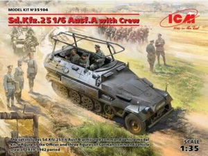 1/35 ICM Sd.Kfz.251/6 Ausf.A with Crew - Picture 1 of 2