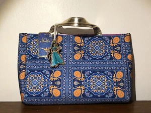 Disney Michael Wilkinson Aladdin Princess Jasmine Handbag Tote Bag New With Tags - Picture 1 of 9