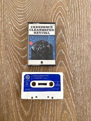 Creedence Clearwater Revival - self titled debut cassette tape Spanish import - Image 1 of 4