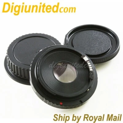 AF Confirm Minolta MD lens to Canon EOS EF Mount adapter Optic 7D 60D 550D 600D - Image 1 of 3