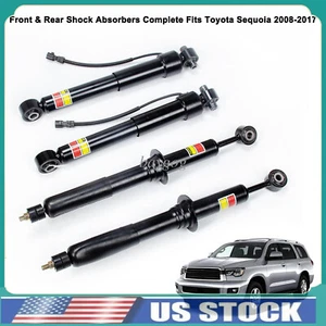 Front & Rear Shock Absorbers Complete Fits Toyota Sequoia 2008-2017 5.7L DOHC - Picture 1 of 12