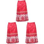 3 Pack Girls Horse Skirt Dress Party Decoration Versatile Tang Suit