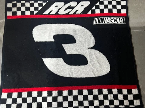 #3 Dale Earnhardt Blanket Throw Nascar RCR 48 x 54" Intimidator Biederlack Cover