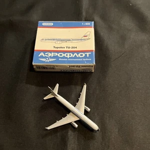 ๐๐ Schabak Aviรณn Airlines 1/600 - Tupolev Tu 204 Aeroflot As Pictures ๐๐ - Picture 1 of 4