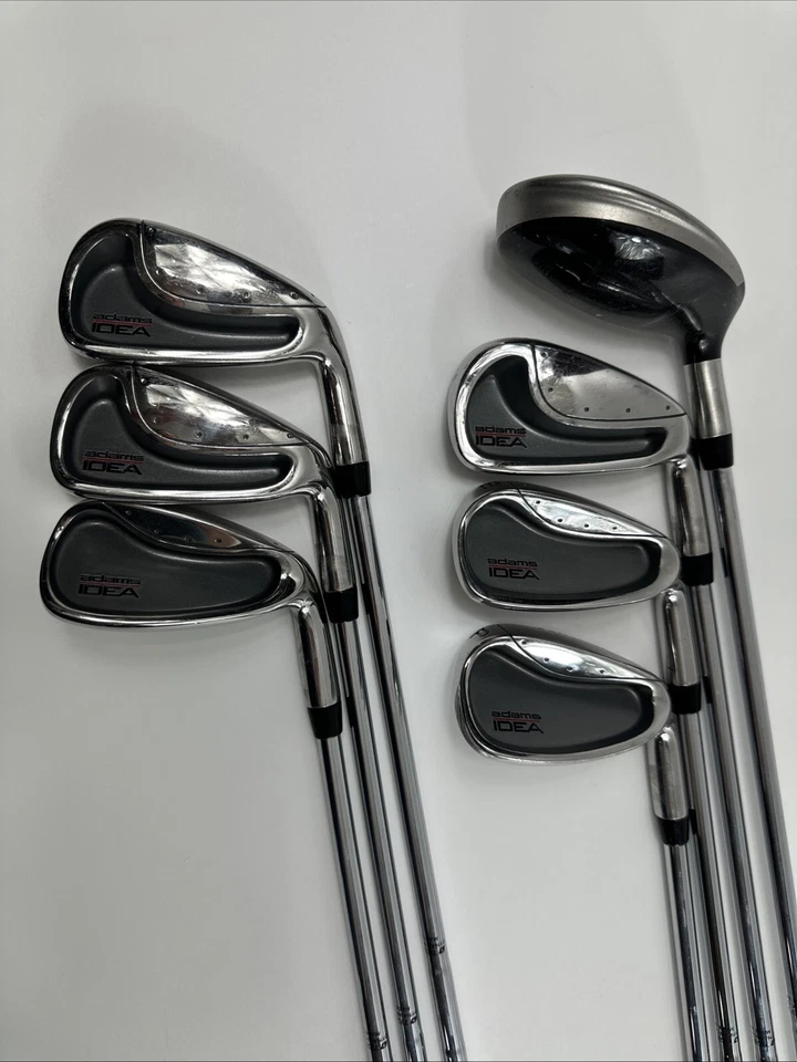 Adams Idea A1 Hybrid Iron Set 5-PW, 3 Iron / Steel shaft/ Right Handed - Image 1 of 4