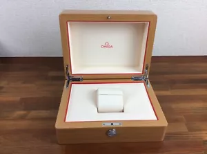 Omega Wooden Watch Box + Free Post - Picture 1 of 12