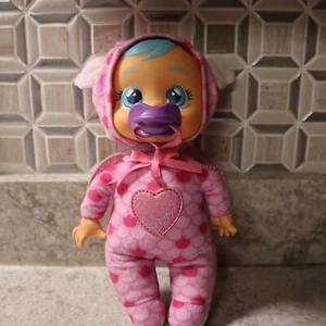 IMC Cry Babies Tiny Cuddles Dinosaur Melody Doll w/Pacifier - 10"tall - Picture 1 of 5